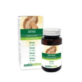 Shiitake 120 compresse (60 g) - Naturalma