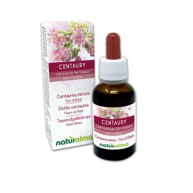 Centaury Emotionale Blumen oder Bach-Blüten 30 ml alkoholfreie Flüssigkeit - Naturalma