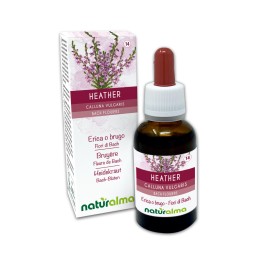 Heather Emotionale Blumen oder Bach-Blüten 30 ml alkoholfreie Flüssigkeit - Naturalma