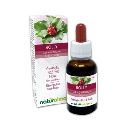 Holly Fiori emozionali o Fiori di Bach 30 ml liquido analcoolico - Naturalma