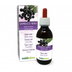 Sambuco nero Tintura madre 120 ml liquido analcoolico - Naturalma