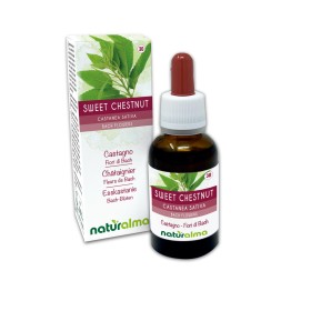 Sweet Chestnut Fiori emozionali o Fiori di Bach 30 ml liquido analcoolico - Naturalma