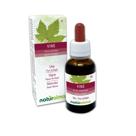 Vine Emotional flowers or Bach flowers 30 ml alcohol-free liquid - Naturalma