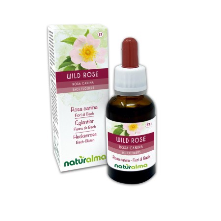 Wild Rose Fiori emozionali o Fiori di Bach 30 ml liquido analcoolico - Naturalma