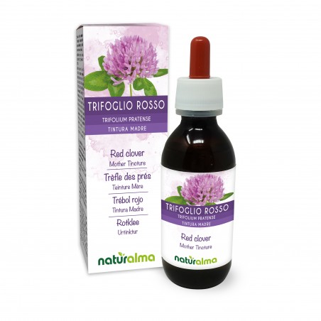 Rode klaver Moedertinctuur 120 ml alcoholvrije vloeistof - Naturalma